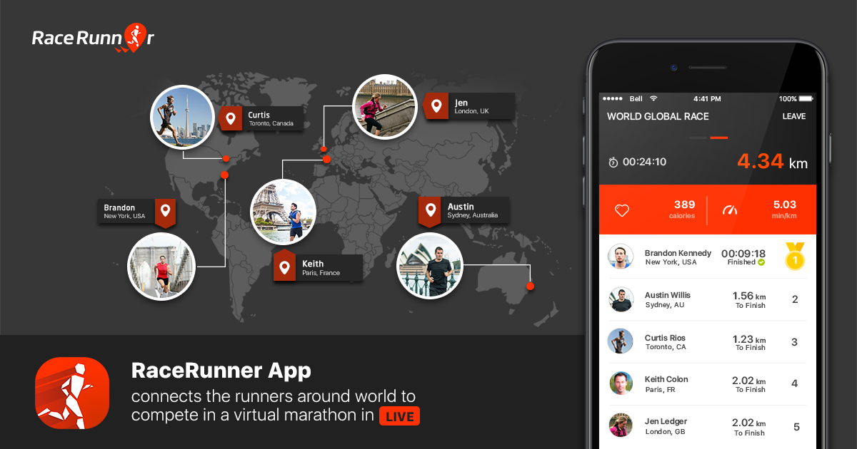 RaceRunner App gallery image