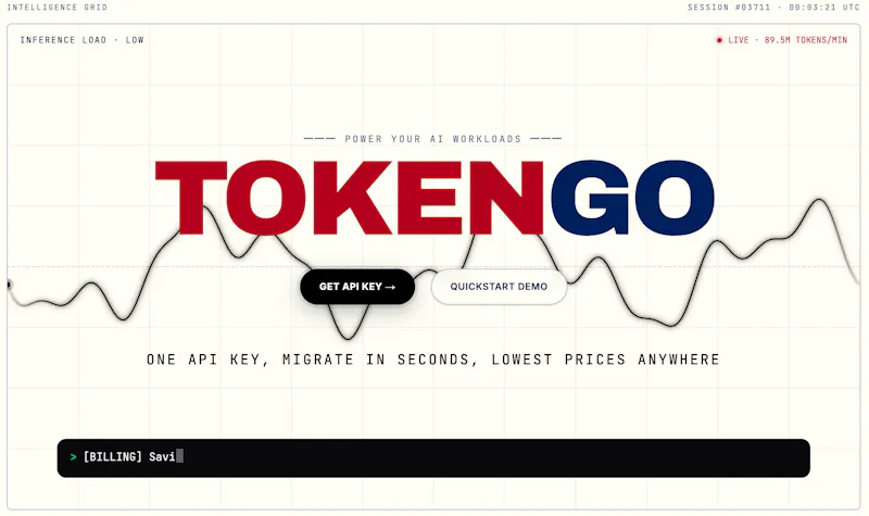 TokenGO, the token intelligence grid screenshot 2