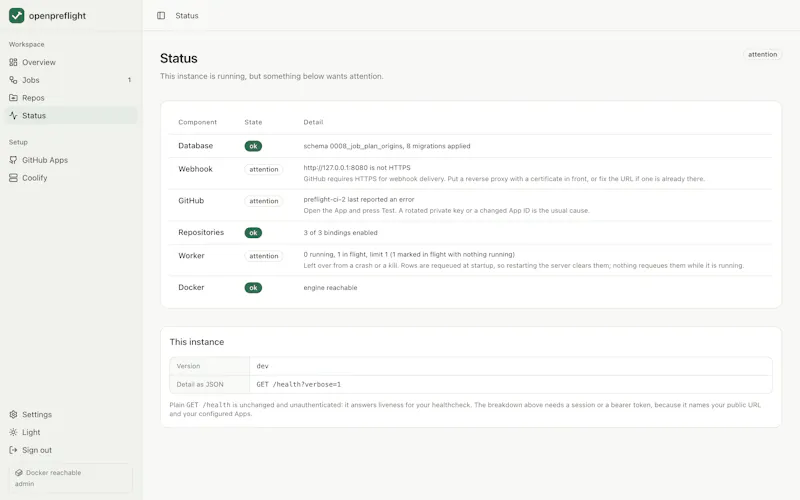 openpreflight screenshot 6