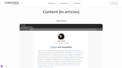 Takeads gallery image