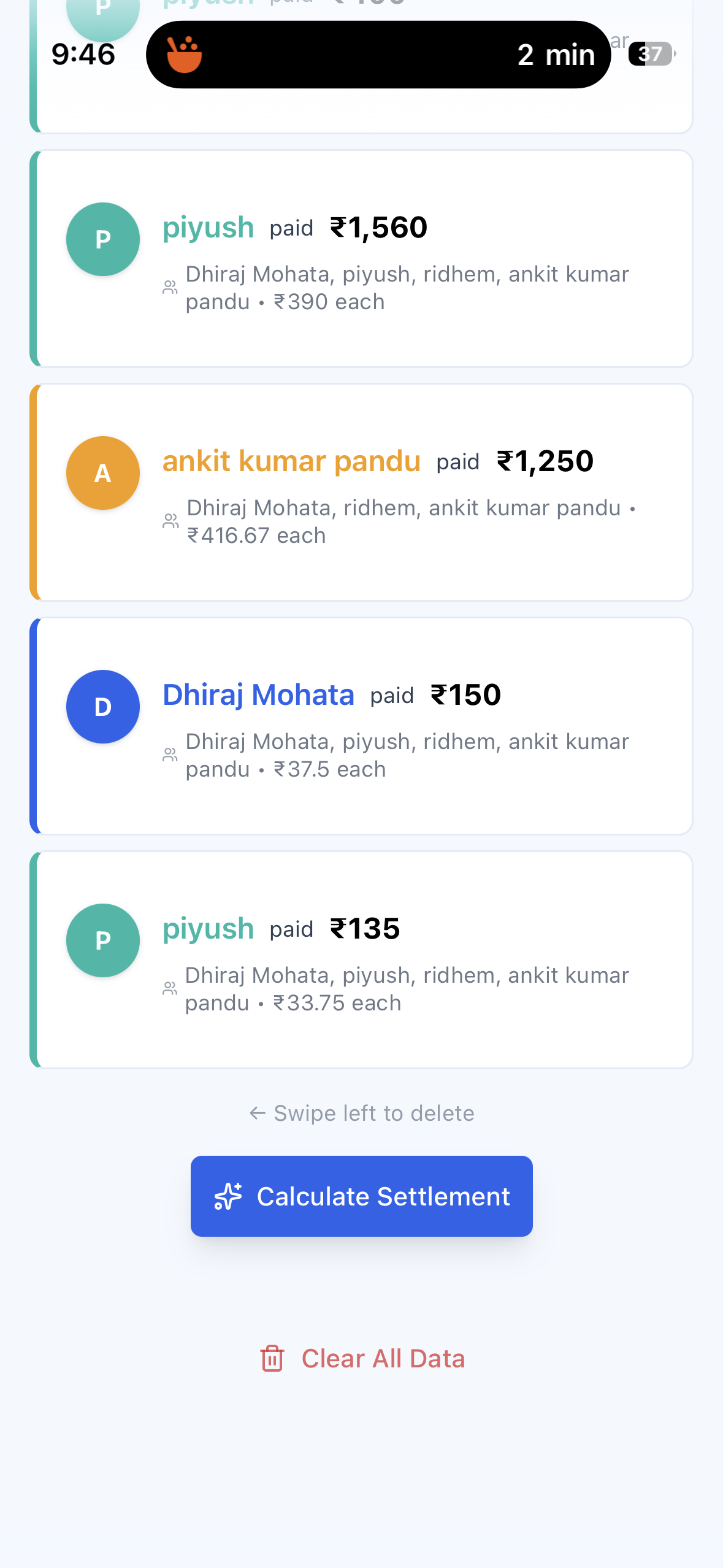 Easy Splitwise gallery image