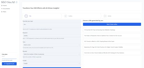 SEO SiteAI gallery image