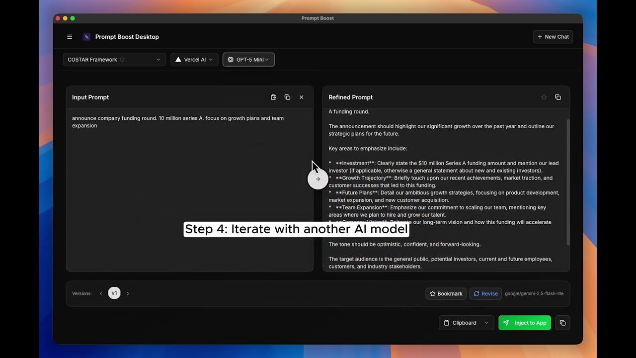 PromptBoost – Stop rewriting AI prompts gallery image