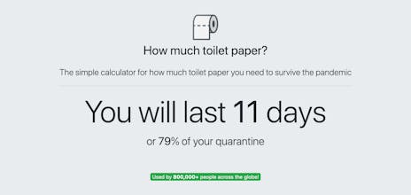 How Much Toilet Paper? gallery image