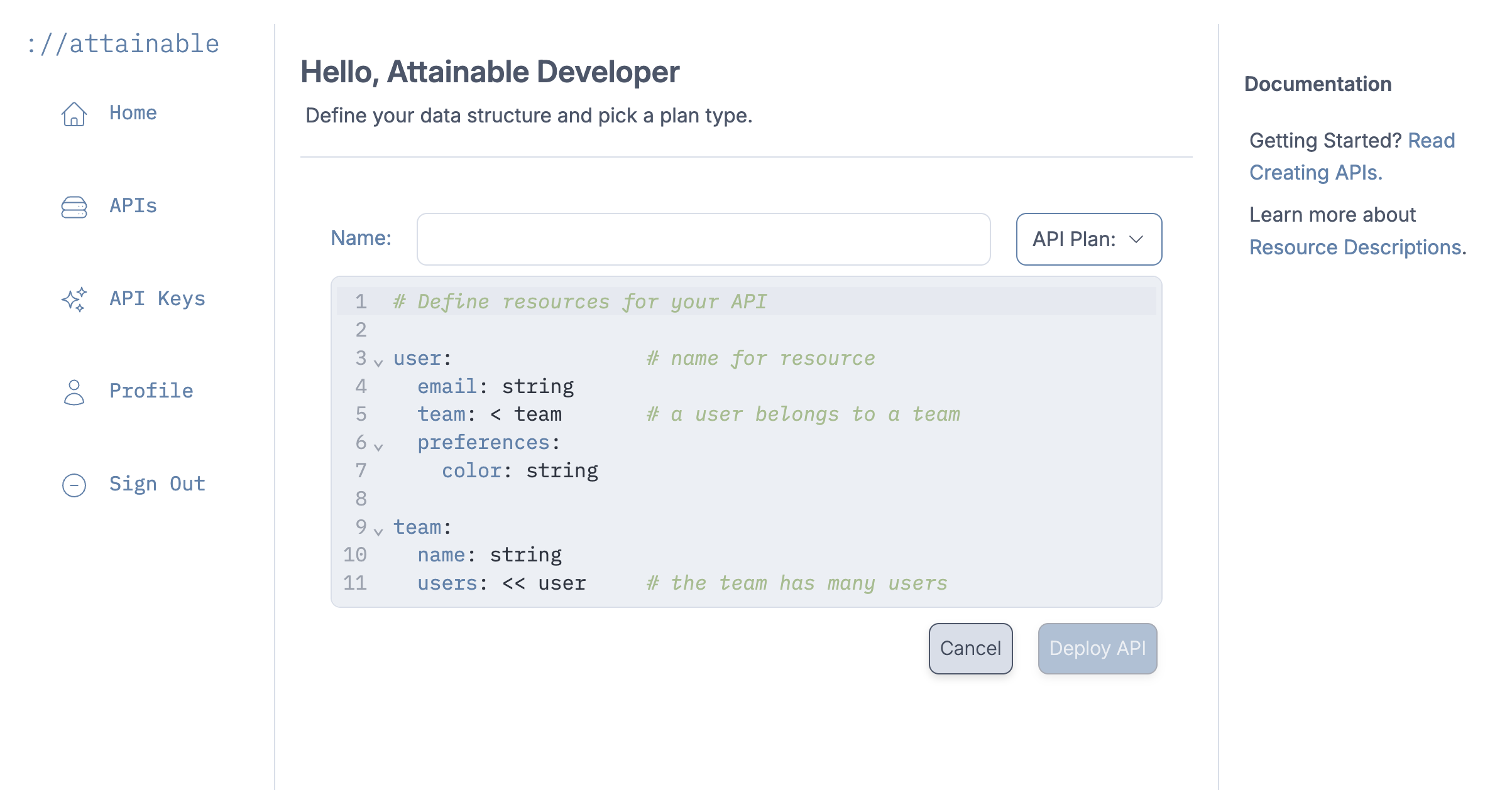 ://attainable  gallery image