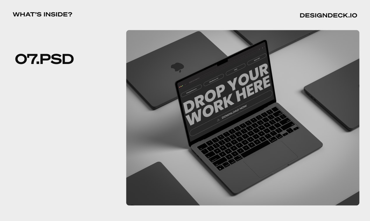 Vol 1 - Macbook Air Mockups media 4