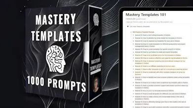 1000+ Mastery Templates Prompts Template gallery image