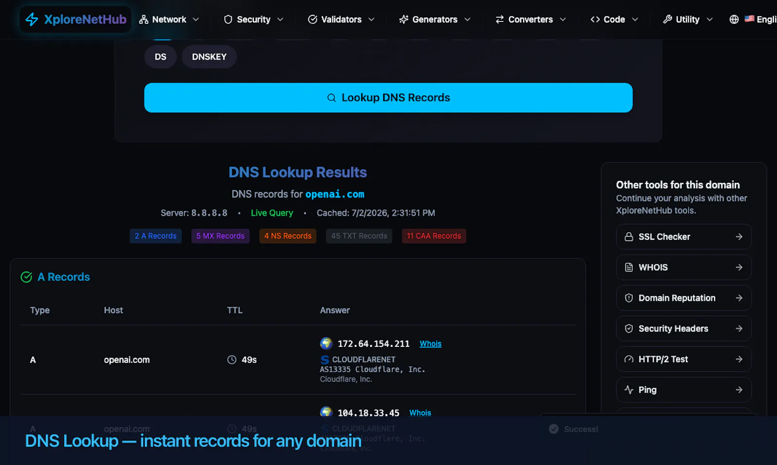 XploreNetHub screenshot 3