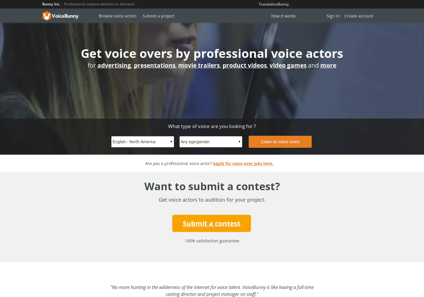 VoiceBunny
