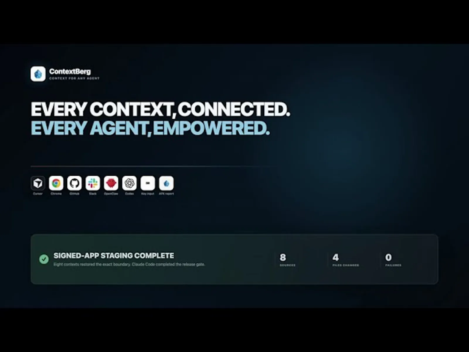 Contextberg screenshot 1 (video preview)
