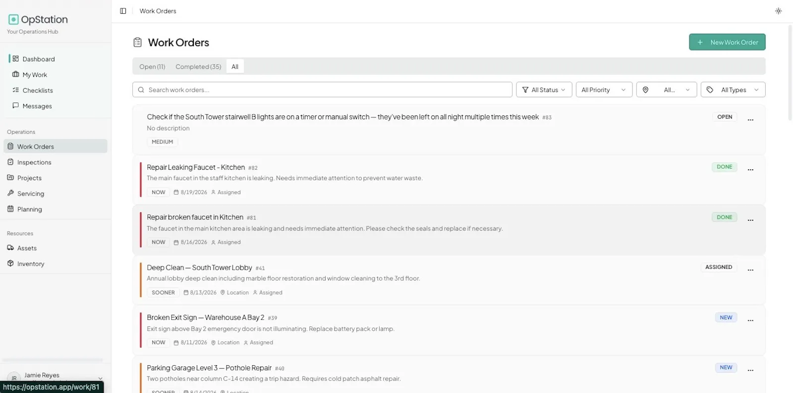 OpStation screenshot 2