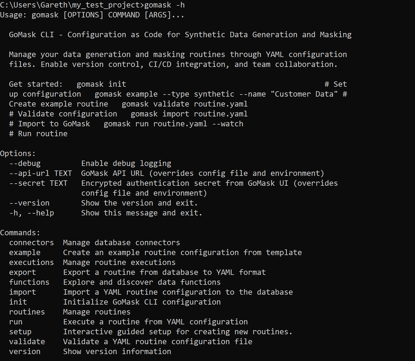 GoMask as Code - Screenshot 3 showing product features and functionality