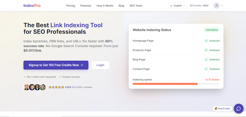 Indexpro screenshot 2