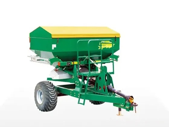 Tractor-Mounted Fertilizer Spreader