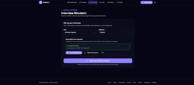 InternIQ screenshot 5