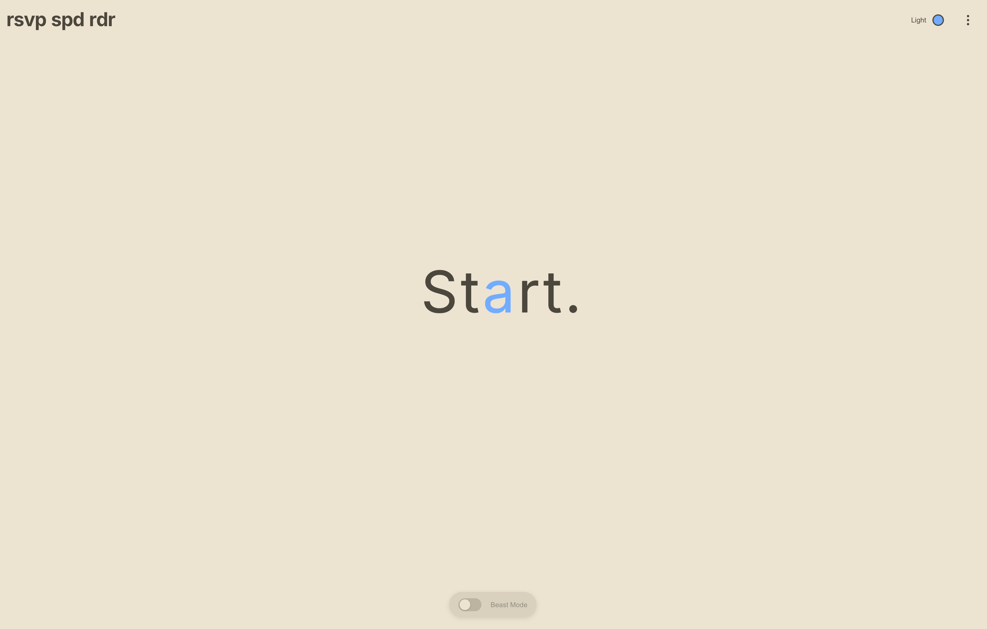 RSVP Speed Reader — Faculty gallery image