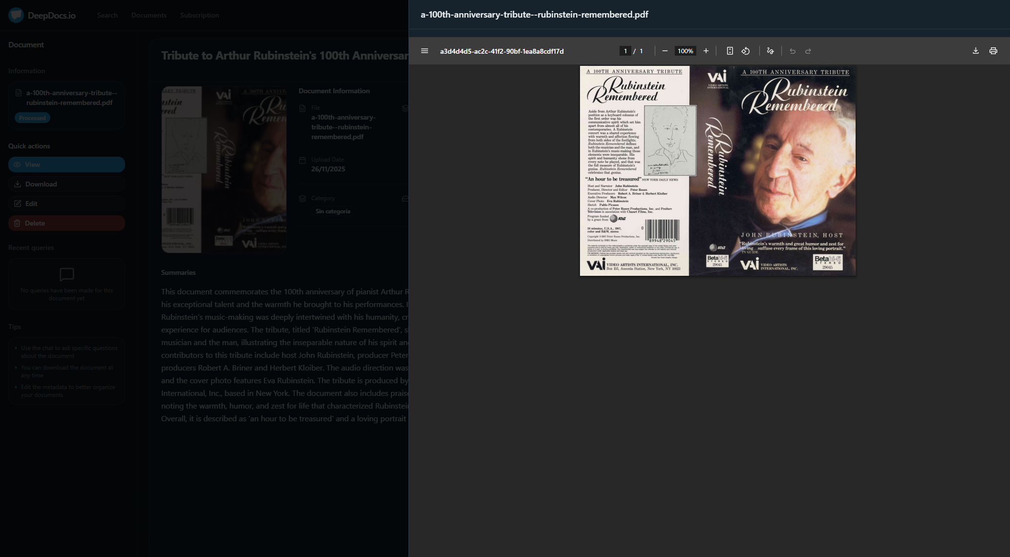 DeepDocs.io gallery image