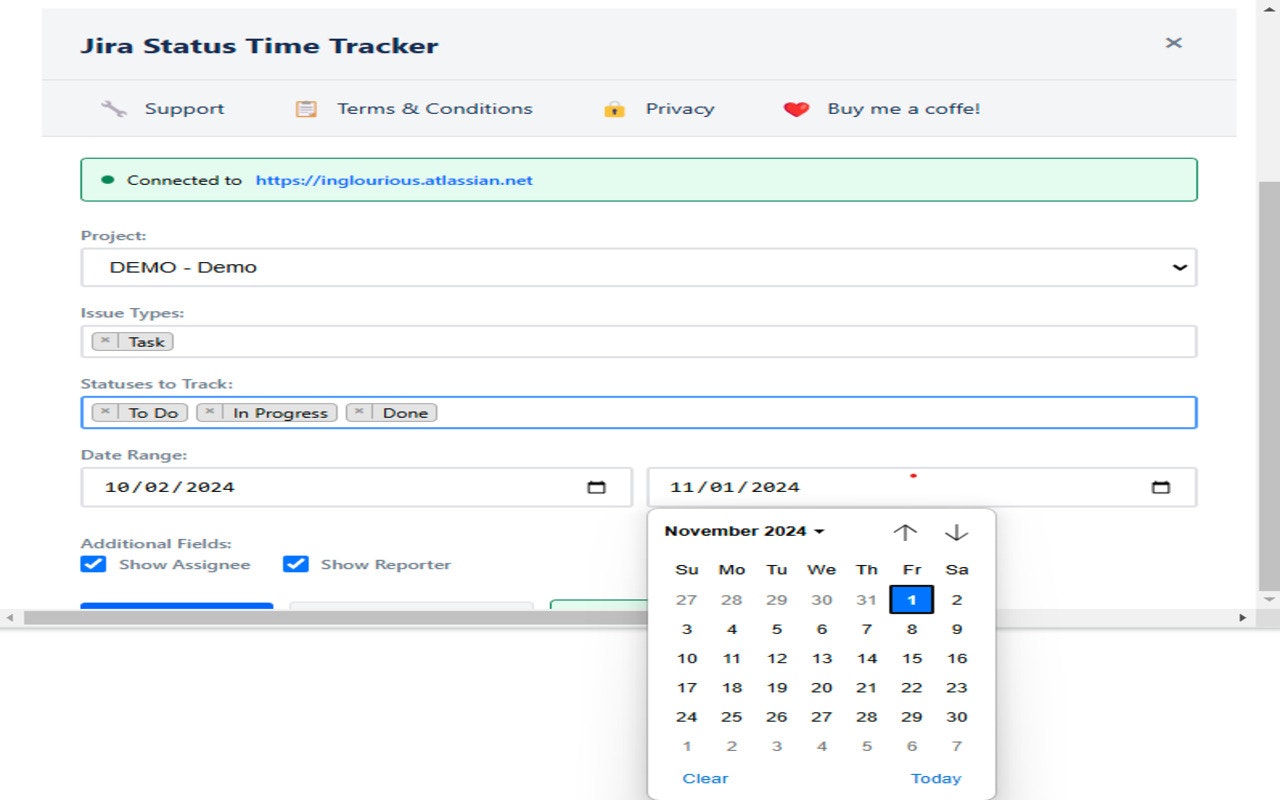 Jira Status Time Tracker media 2