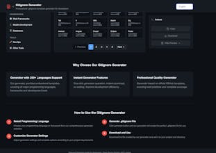 Gitignore Generator gallery image