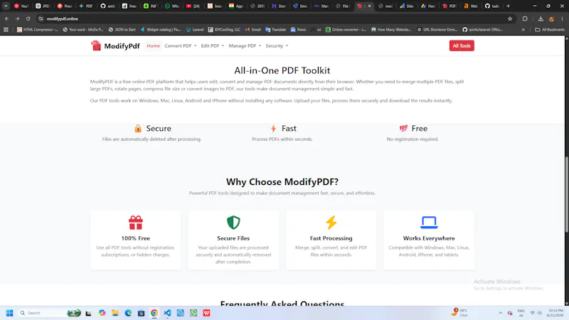 ModifyPDF screenshot 2