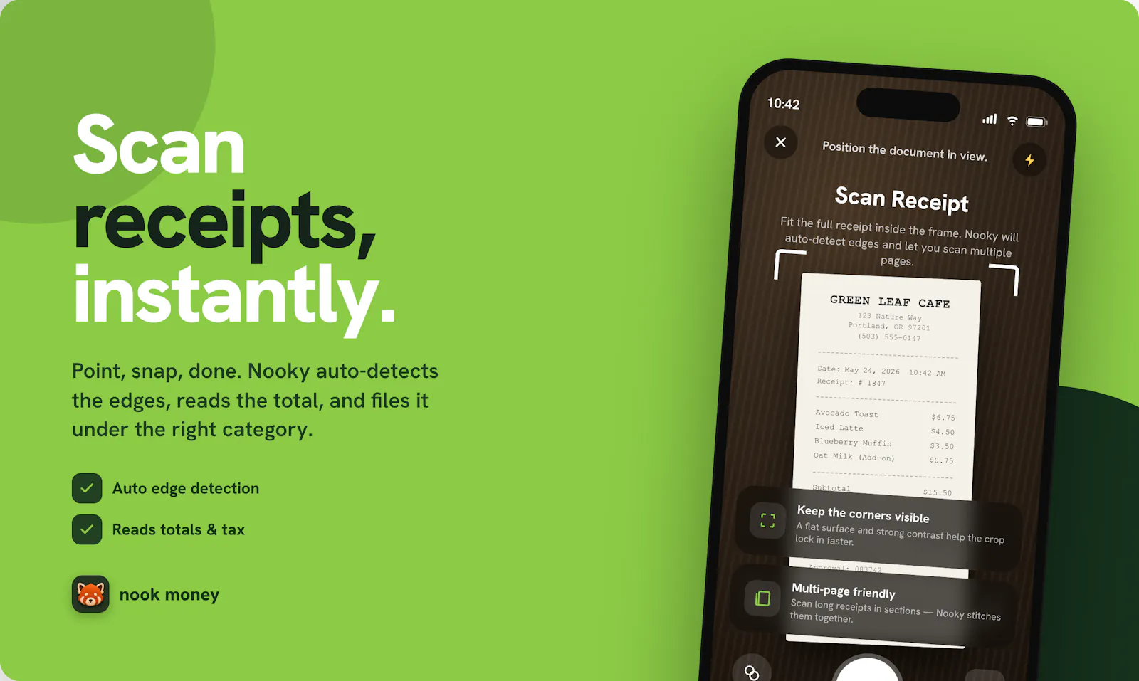 NookMoney — Calm your finances screenshot 4