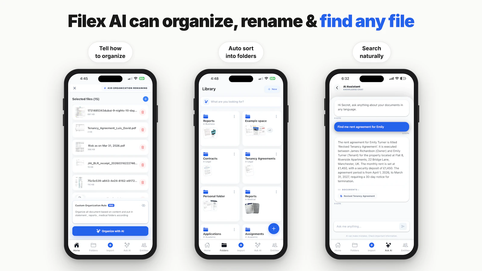 Filex AI screenshot 2