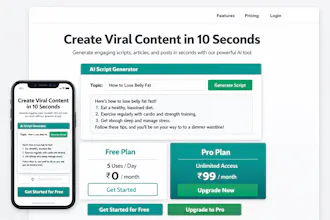 AI content generator gallery image