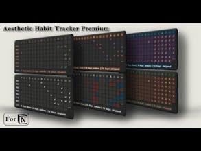 Aesthetic Habits tracker (Premium) gallery image