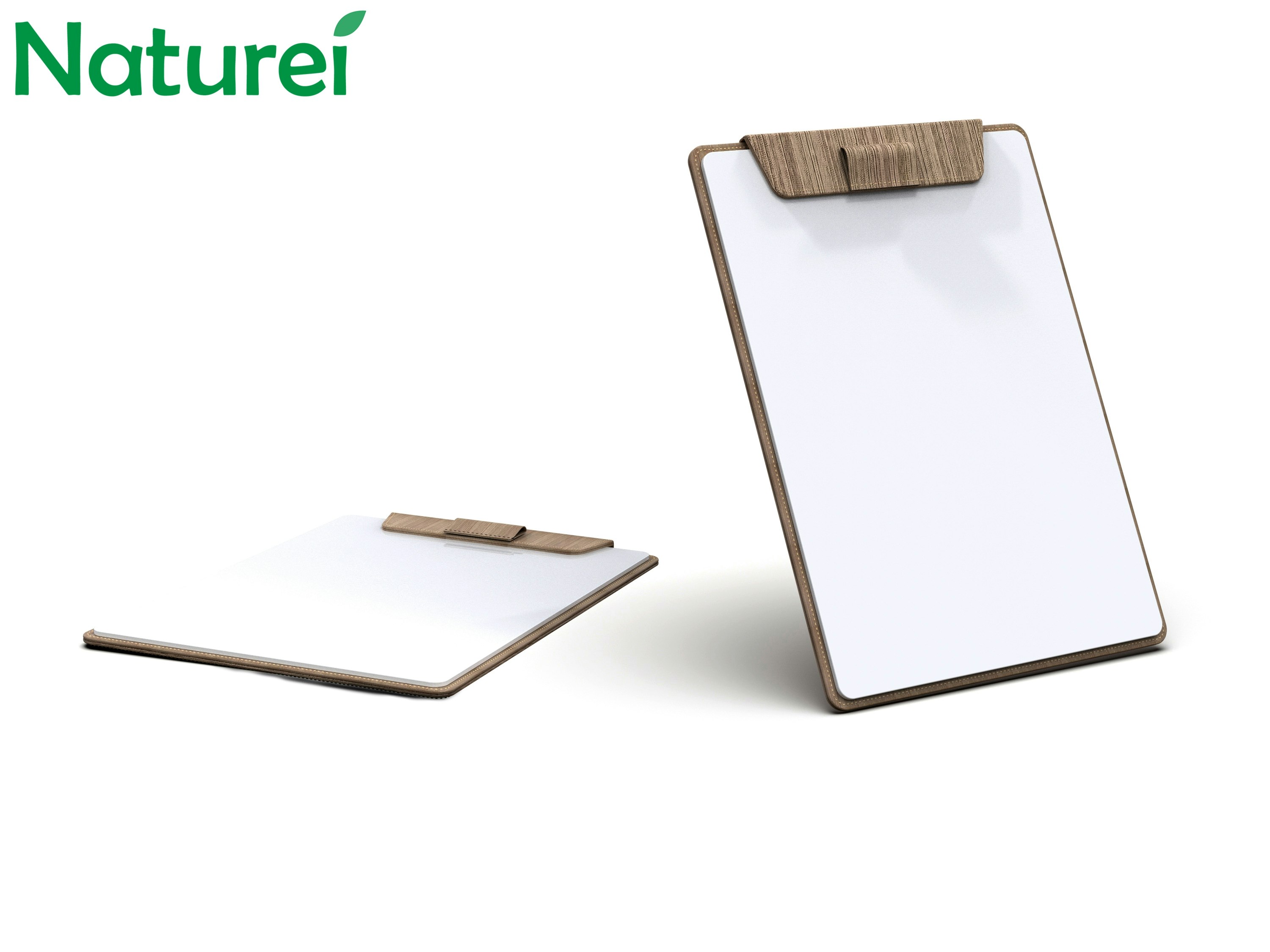 Glass Whiteboard With PU Cover