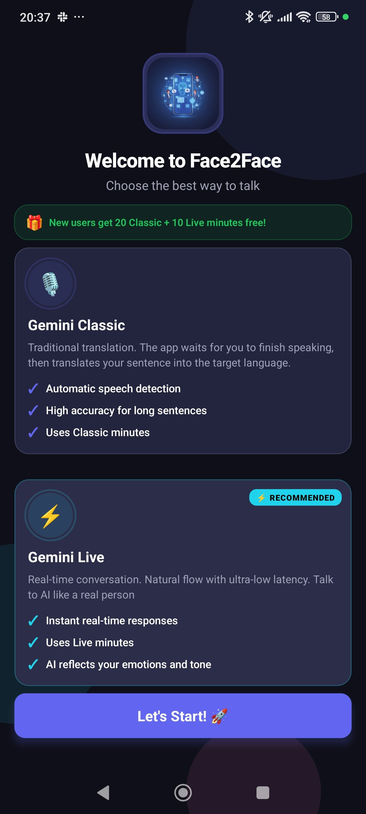 Face2Face AI Translator gallery image