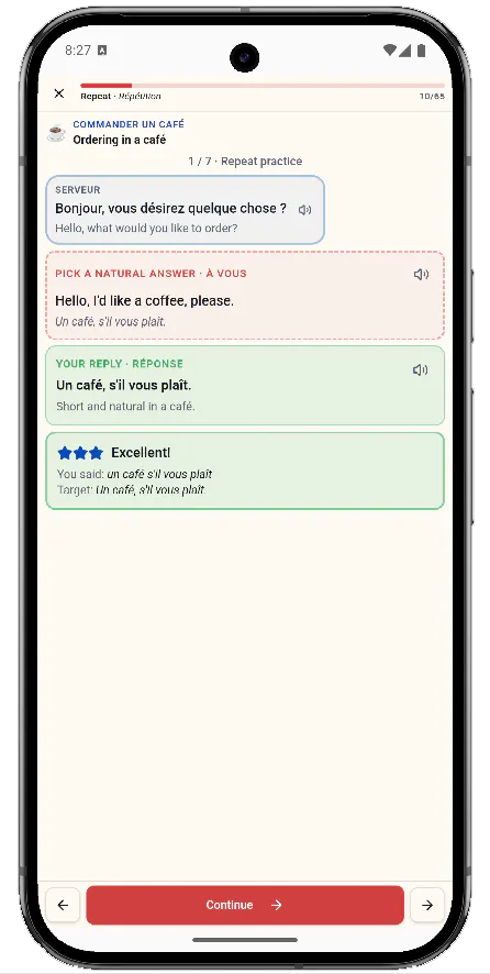 French Ready App gallery image