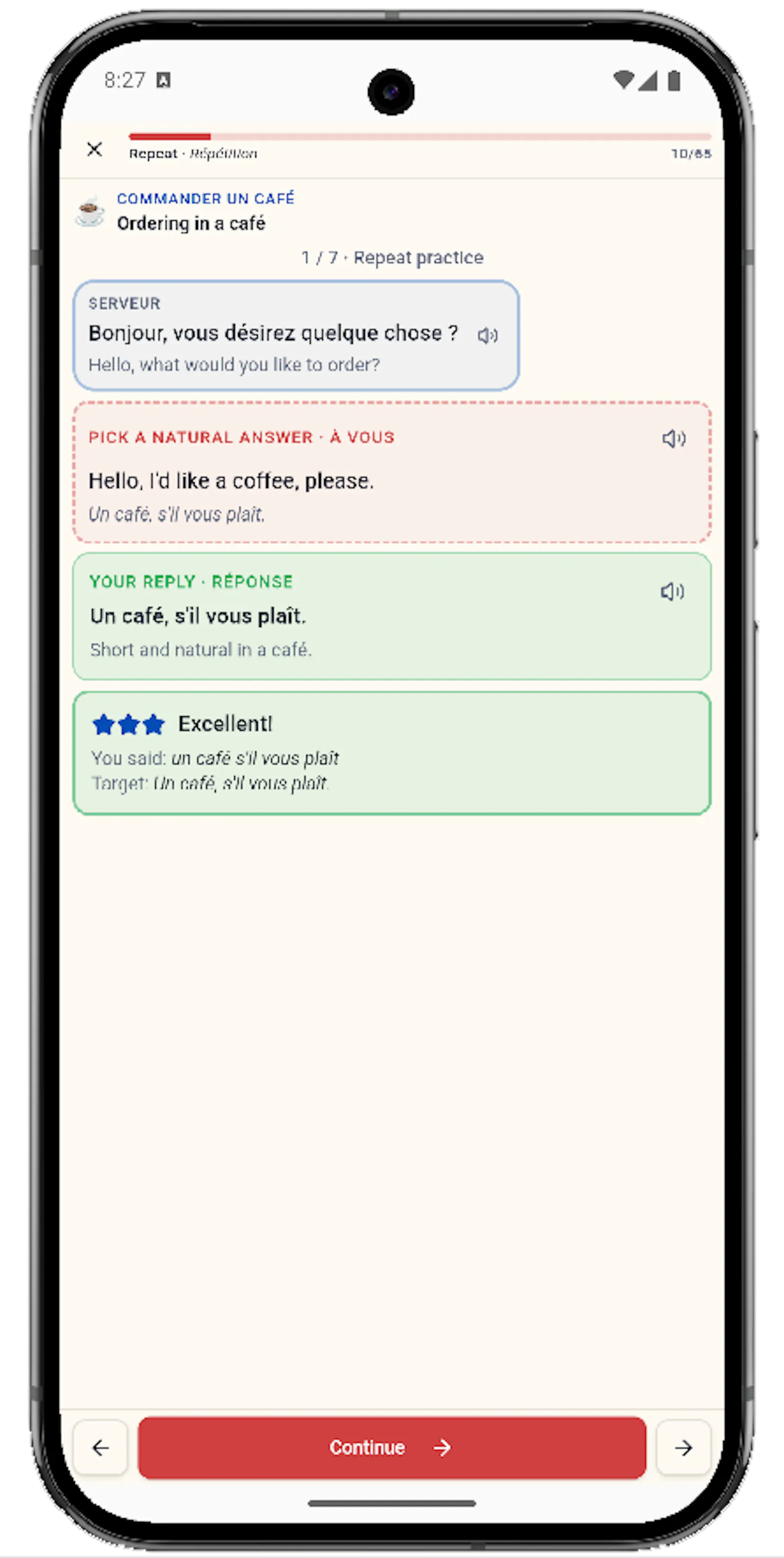 French Ready App screenshot 10