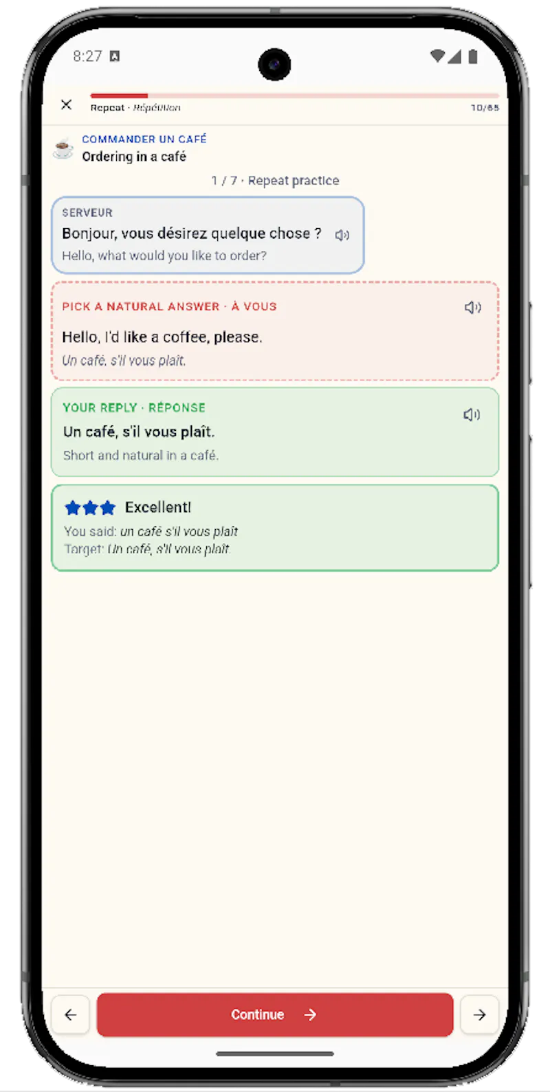 French Ready App screenshot 10