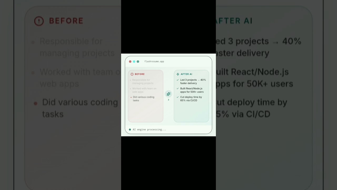 Flashresume gallery image