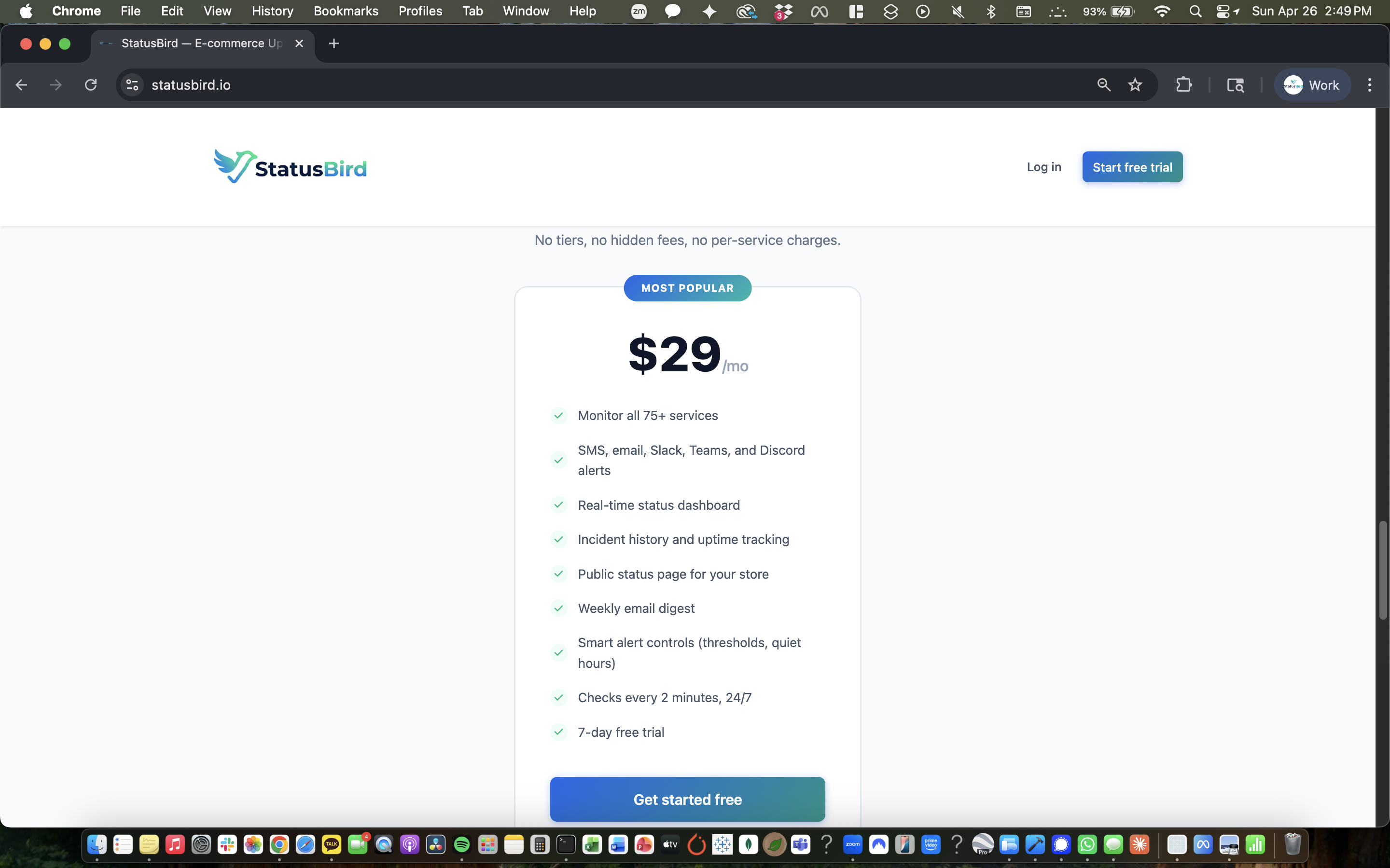 StatusBird gallery image