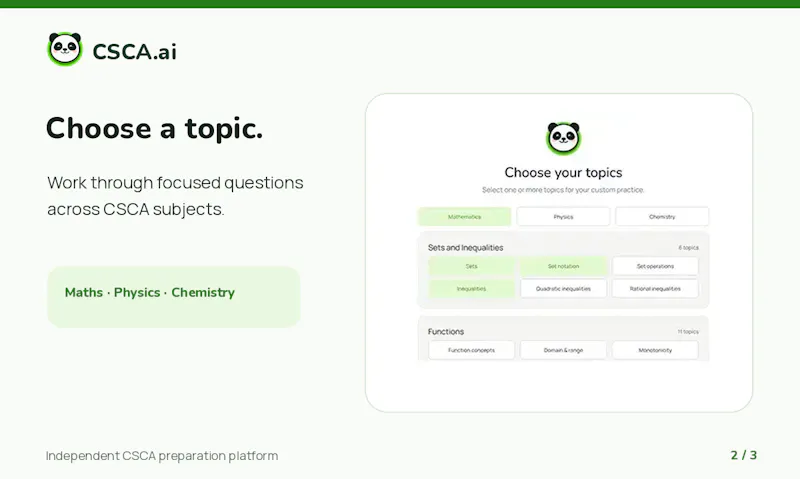 CSCA.ai screenshot 2