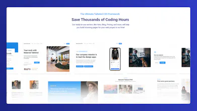 Material Tailwind PRO gallery image