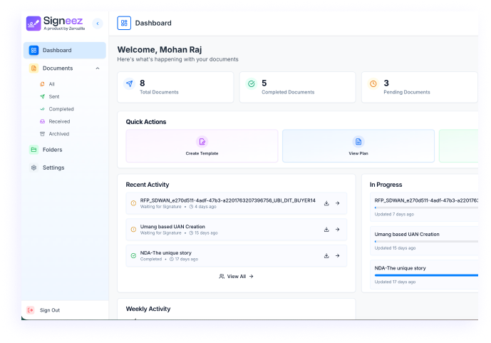 Signeez - Screenshot 3 showing product features and functionality
