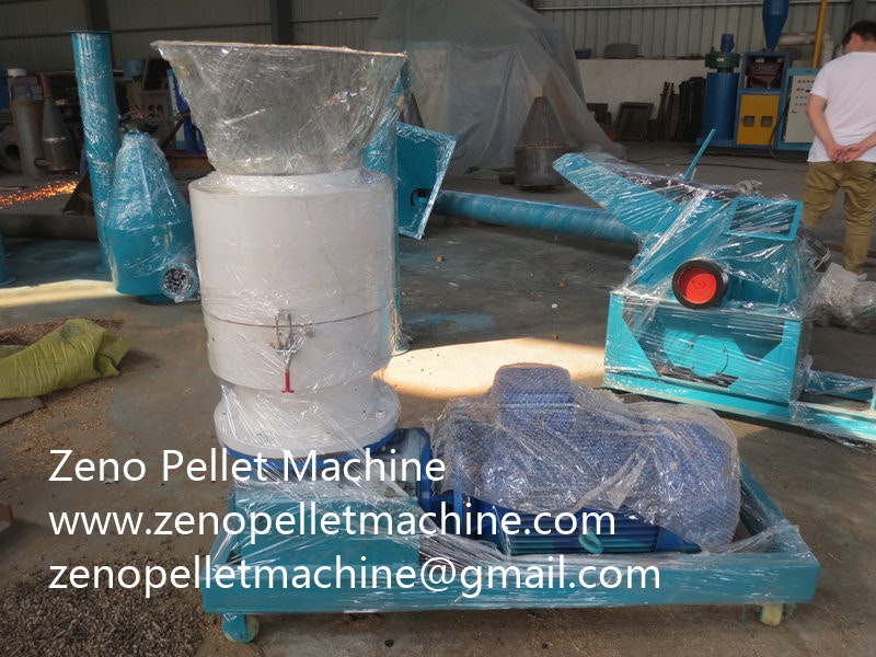 Houten pelletmachine