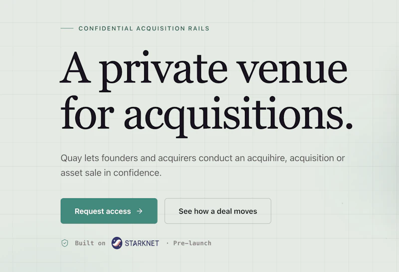 Sell or Buy company privately? screenshot 1