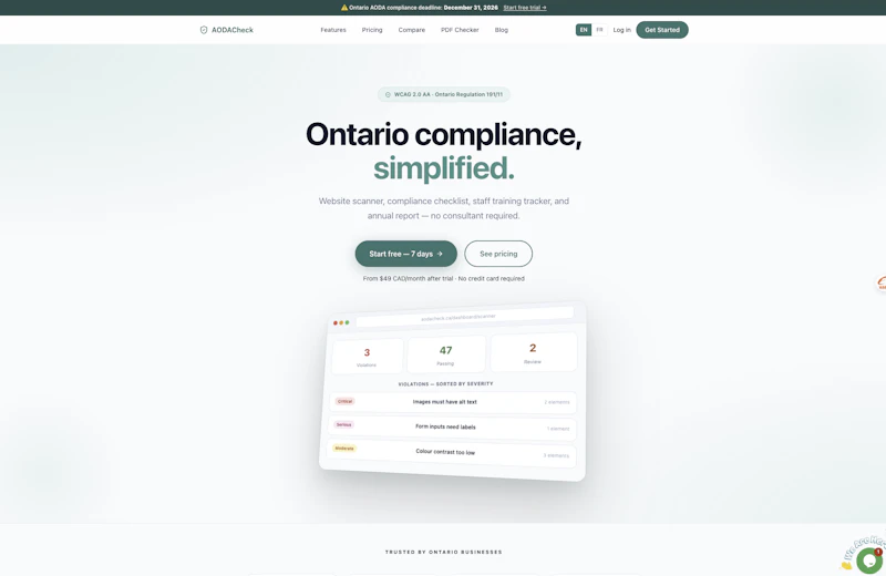 AODACheck screenshot 3