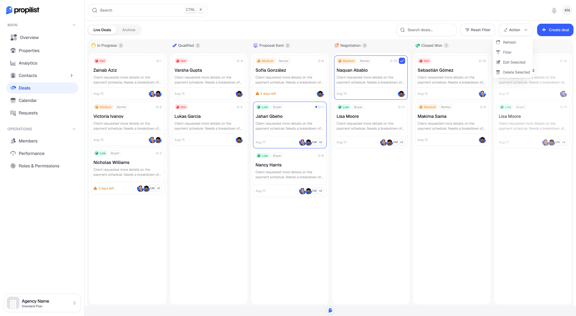 Propilist - Screenshot 3 showing product features and functionality