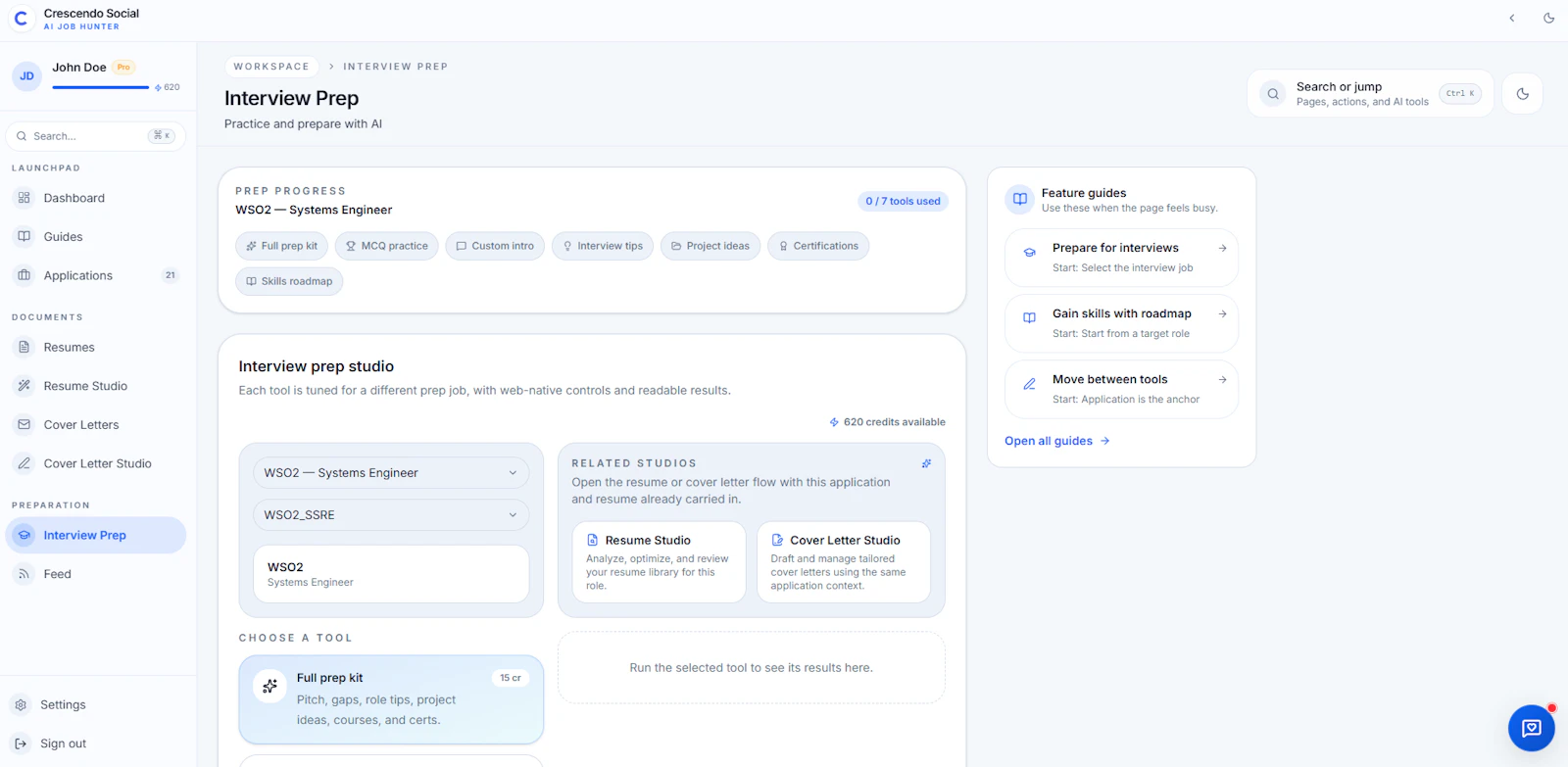Crescendo Social: AI Job Hunter screenshot 3
