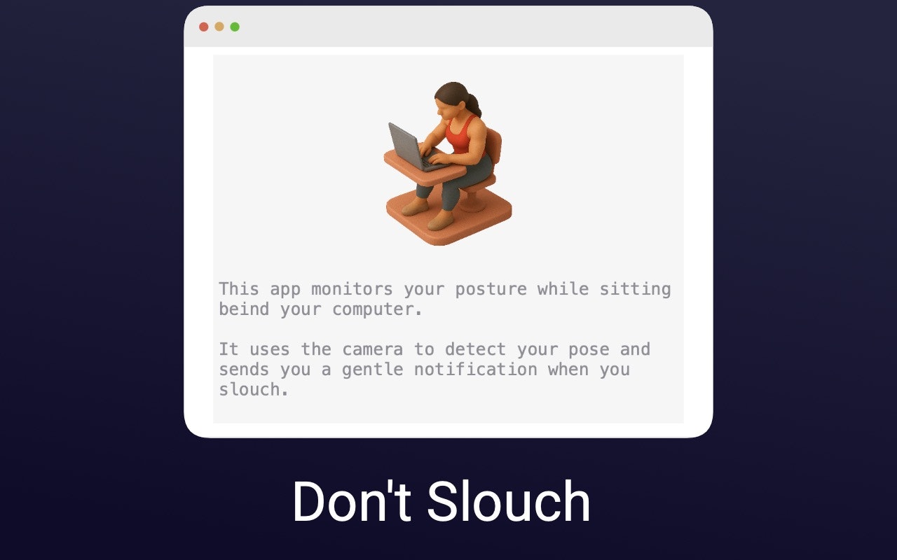 Posture Monitor gallery image