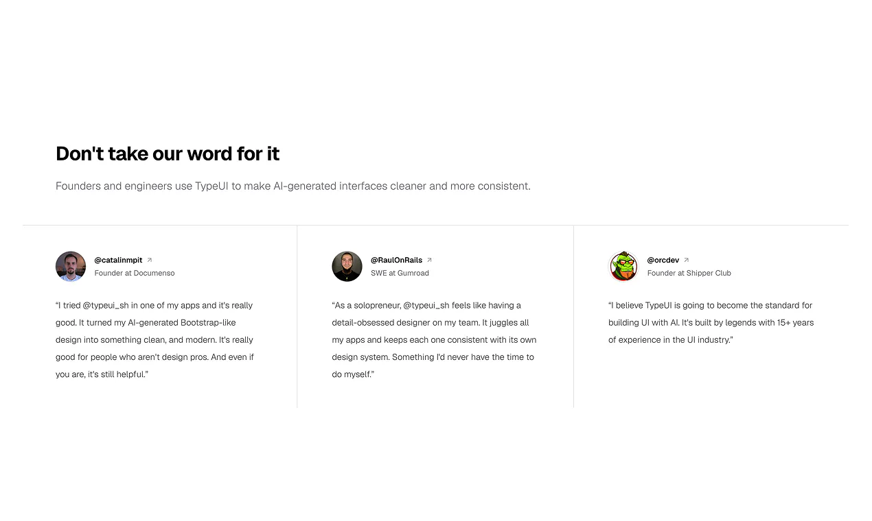 TypeUI gallery image