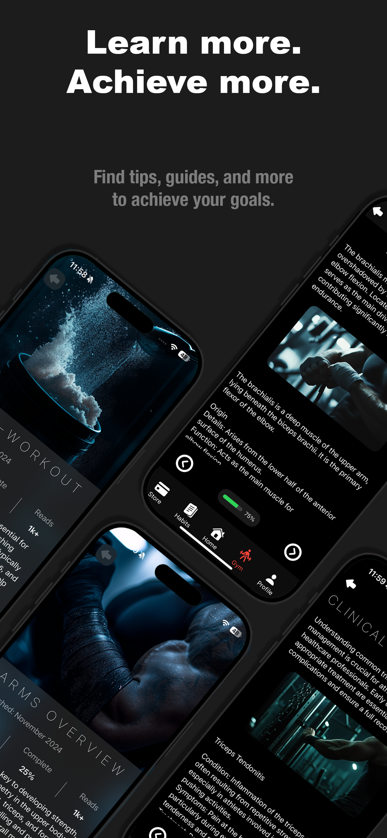 The 1% - The 1% workout and self-improvement app media 9