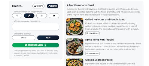 cookAIfood 2.0 gallery image