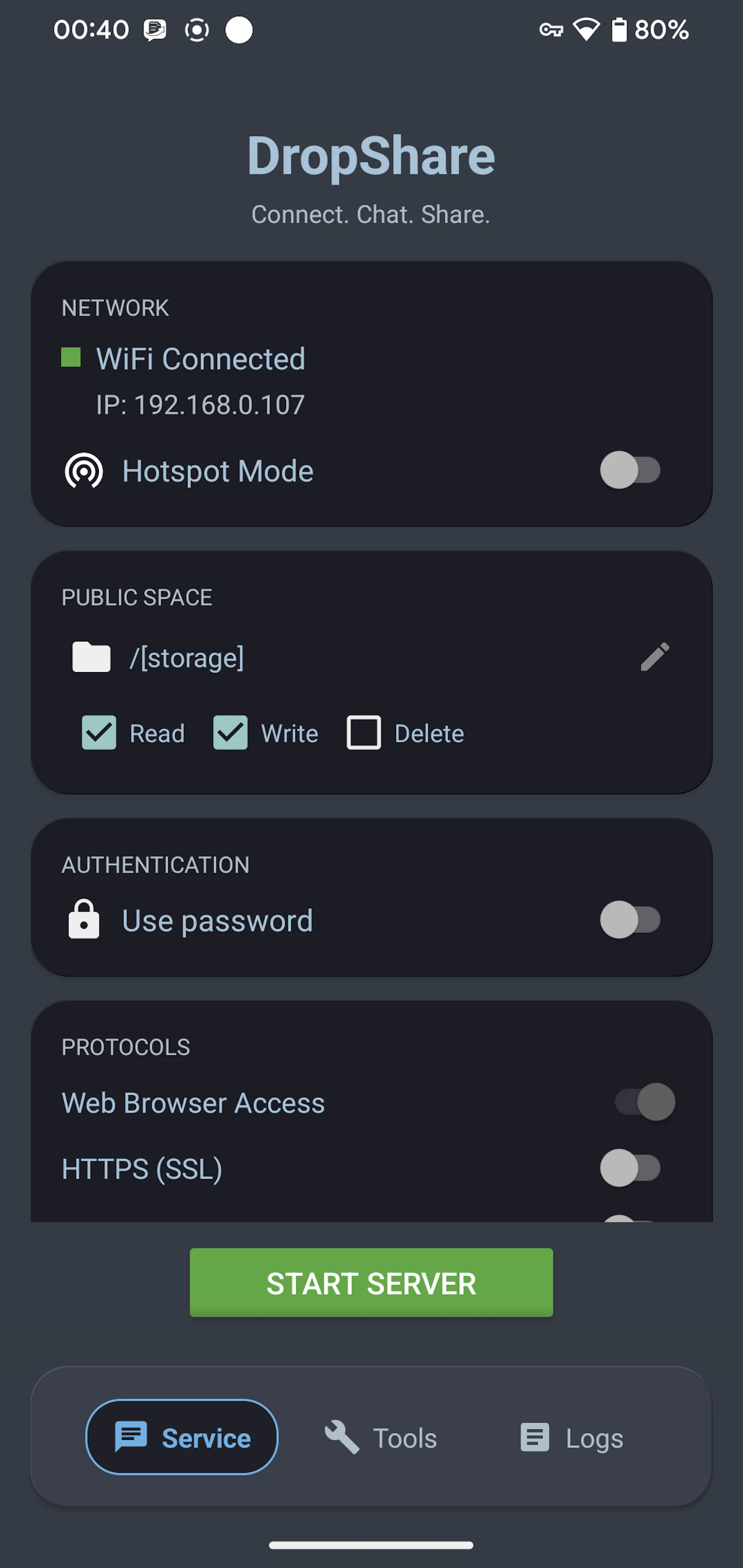 DropShare screenshot 3