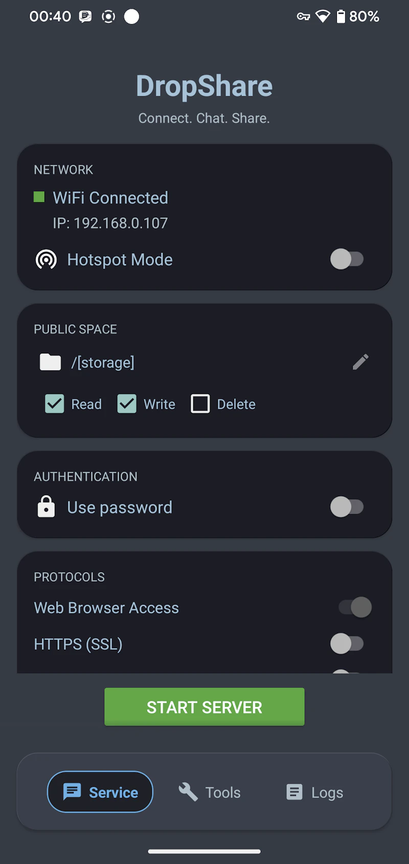 DropShare screenshot 3