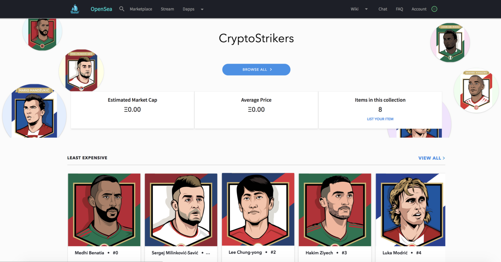 CryptoStrikers gallery image